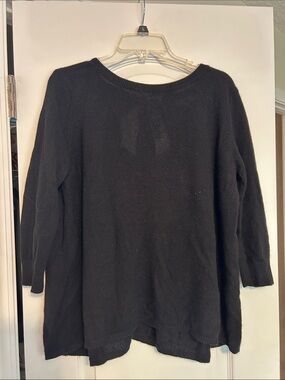 Black Cozy Knit Sweater Top